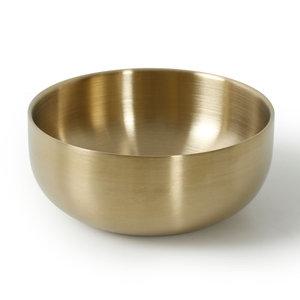 키친아트 금상첨화 티타늄 이중 국 대접 옥 13.3 GI 스텐 무광 한정식 국그릇 탕기