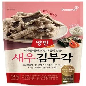 [동원] 양반 새우 김부각