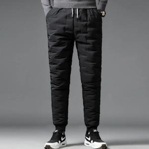 남자 방한 누빔작업복바지 생활방수 방풍 등산 골프