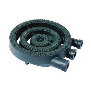 [ 3열3구 링구버너 + 파이프3개 ]  낮은렌지 간택기 버너 화구 음식점 식당 주방 업소용 주물