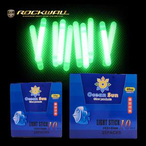 오션선 NEW 일자형 케미라이트 10개입 1팩 캡슐포장 케미꽂이 포함