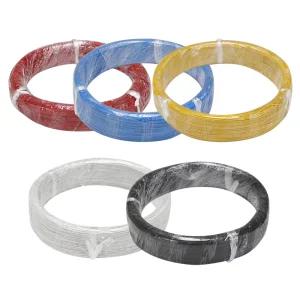 테프론 전선 3.5SQ 1롤 100M 300/600V 기기배선 케이블 적색,청색,황색,백색,흑색