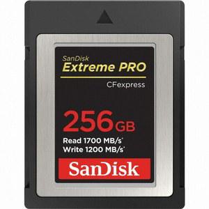 SanDisk Extreme Pro CFexpress Card Type B 256GB 디지털 카메라 CF메모리카드口