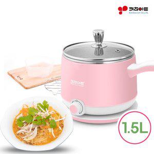 키친아트 3중단열 라면포트 MS-D07 전기 무선 멀티 커피 포트 쿠커 냄비 캠핑 및 가정용