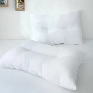 국산 지퍼형 피톤치드 경추 베개솜 2개세트/경추 베게솜 항균 마이크로화이바 솜 4060 5070  베개커버