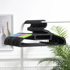 국내생산 조안 회전형 논슬립 옷걸이 30개 플라스틱 기능성 티셔츠 바지걸이 어깨뿔방지