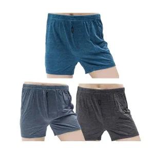 크레샤르 인견 트렁크 남자팬티 속옷 3매세트 CMT2114