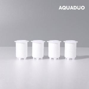 아쿠아듀오 SF-7000 싱크대 수전 헤드 녹물제거 필터 4개 SET