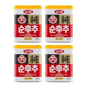 오뚜기 순후추 캔 100g 4개