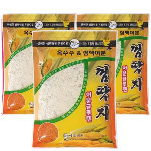 SZ몰 에코 껌딱지 옥수수 어분글루텐 민물낚시 첨가제 집어제 붕어 잉어 향어 미끼 어분 민물 글루텐 떡밥