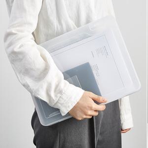 플라스틱 투명종이케이스 A4문서통 수업자료보관함