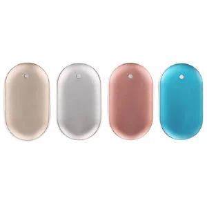 조약돌 충전식손난로 전자핫팩 양면 발열팩 충전용 휴대용 손난로 손날로 보조배터리