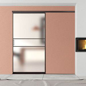 [기타]원슬라이딩 디바이드선택 투명사틴유리 현관 중문 아파트