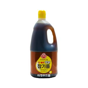 오뚜기)고소한 참기름 1.8L