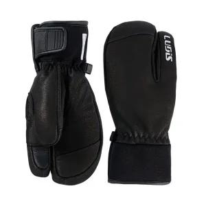 [루디스]스노우프로 LUP01JG01 블랙 주니어 스키 보드 삼지 방한 가죽 장갑