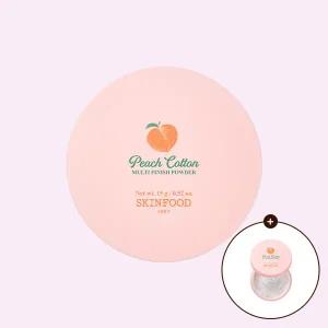 [스킨푸드][쿠폰가10,450원][대용량]피치뽀송 멀티 피니시 파우더 + 미니 추가 증정
