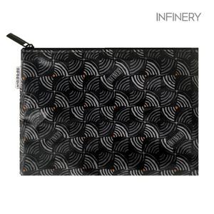 [인피너리] 화장품 지퍼 생리대 파우치 명품 여행용 통장 사각 이너백 단체 선물
