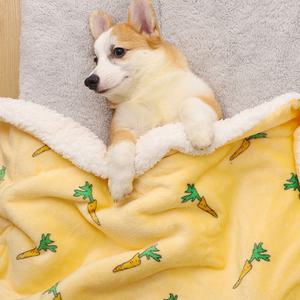 써티이얼즈 강아지 고양이 뽀글이 극세사 겨울 이불 담요 방석