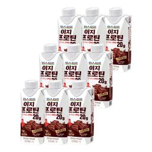 [롯데백화점]디씽컴퍼니 이지프로틴 당제로 초코 드링크 250ml X9개