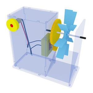 친환경수차(수력발전의 원리)만들기 EDU-40154 / 과학체험학습키트