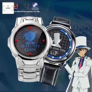 코난 손목시계 메탈 LED 레이저 명탐정코난 워치 조카 선물