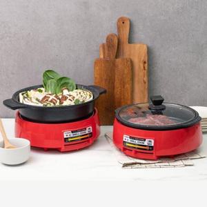 전기냄비 분리형멀티쿠커 샤브샤브 전기전골냄비 멀티쿠커