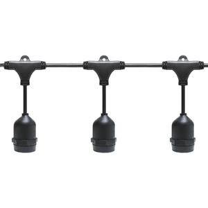 SH 파티라이트 펜던트형 10구 11M 줄조명 야외 파티조명 옥상 행사 작업등 감성 알전구