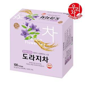 송원 도라지차 100T 보이차 보리차 티백 잎차 녹차