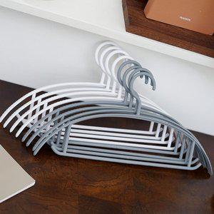 [보노하우스]럭스 어깨뿔 방지 논슬립 옷걸이 20P (5color) 미끄럼 방지 바지 걸이