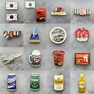 한국기념품 서울 캠핑 등산 여행 관광 전통 기념품 코리아 한복 뱃지 배지 외국인 선물