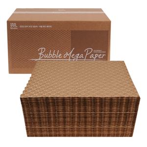 우림 친환경 메가페이퍼 종이 에어캡 완충제 뽁뽁이  버블메가페이퍼500