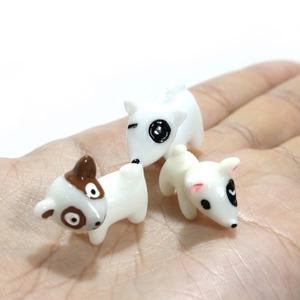미니어쳐 강아지(랜덤)-4개/젤캔들 테라리움 화분