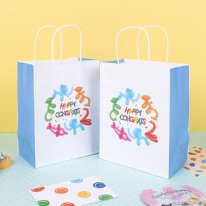 나우스팩 어린이 해피 동물풍선 옵셋쇼핑백 (10장) 180x110x235