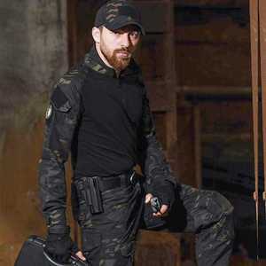 군인 전술복 상의 미군 해병대 군복 밀리터리 훈련복