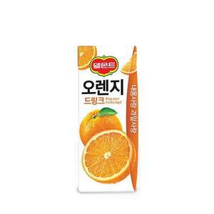 델몬트 드링크 팩 오렌지 190ml 24팩
