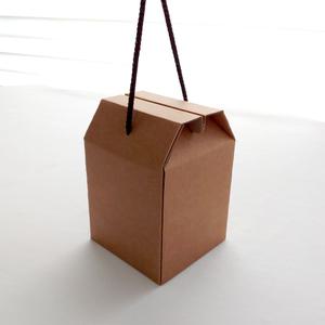 손잡이 끈 박스 120 선물상자 크라프트 큰 머그컵 수제청 꿀 떡 쿠키 포장 종이케이스