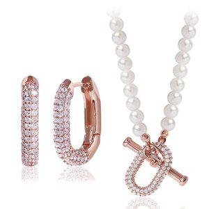 14K G.F 메르엘 귀걸이/목걸이 SET SET0386