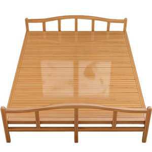 대나무 평상 접이식 침대 원목 테이블 이동식 베란다