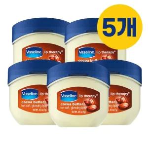 5개) 바세린 립 테라피 미니자 코코아버터 7g 립밤