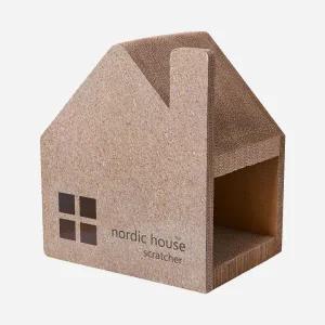 아트박스/놀란고양이 놀란고양이 노르딕 하우스 스크래처 고양이 숨숨집