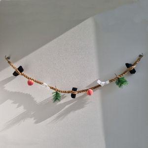 전통 아기 출산 금줄 친구 임신 축하 선물 가랜드