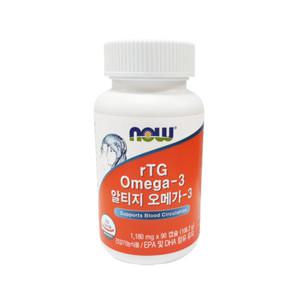 나우푸드 알티지 오메가3 1180mg x 90캡슐