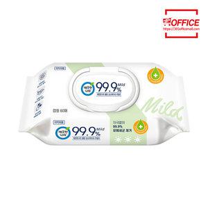 깨끗한나라 마일드 손소독 티슈 캡형 60매 낱개