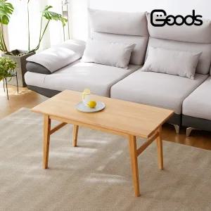 굿즈가구 BW 송송송 1100 소나무원목 소파테이블 소파 입식 식탁 소파식탁