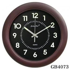 [알티피아]GB4073 야광 무소음 원형 벽시계 320파이 제조한국