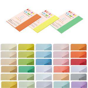 32절 종이문화 레인보우카드(205g) 3 (16매/포) 색상 택1 (135x195) J126