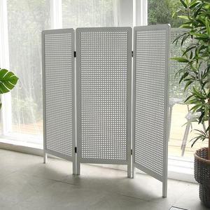 [XBFKI41M]치킨와이어 미니 3단 파티션 인테리어 까페