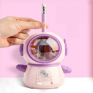 자동 전동 연필깎이 색연필 어린이 초등학생선물 입시미술 졸업 입학