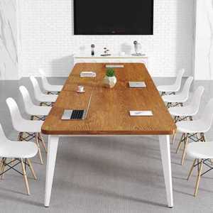 사무실 회의테이블 긴 책상 탁자 작업 회사 세미나