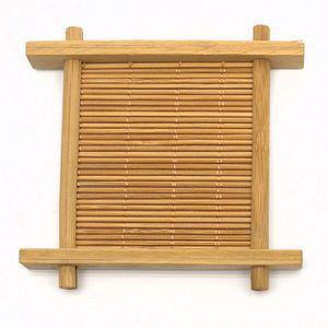 [2차 재입고] 대나무 티코스터 컵받침대 빈티지 홈인테리어 우드 코